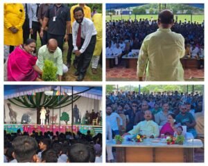 अनूपपुर 27 जुलाई 24*बढ़ते तापमान को रोकने पौधरोपण जरूरी - मंत्री दिलीप जायसवाल