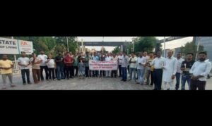 पंजाब 19 अगस्त 2024* नगर निगम को जगाने के लिए लोगों ने निकाला कैंडल मार्च