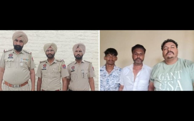 पंजाब 01 अगस्त 2024* 280 ग्राम हैरोइन मामले में तीन आरोपियों को जेल भेजा