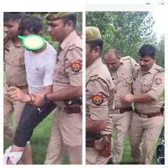 सहारनपुर01अगस्त24*थाना चिलकाना प्रभारी कपिल देव अपनी पुलिस टीम के साथ आज दोपहर लगभग 3 बजे भिड़े बाईक सवार बदमाश से*