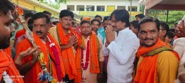 कौशाम्बी2अगस्त24*बाबा बैद्यनाथ धाम के लिए रवाना हुआ कांवड़ियों का जत्था*