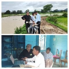 अनूपपुर3अगस्त24*नक्शा तरमीम कार्य का संयुक्त कलेक्टर,एसएलआर ने लिया जायजा