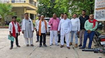 मिर्ज़ापुर5अगस्त24*मनरेगाकर्मियों का भुगतान एवम अन्य विकास कार्यो के सम्बंध में।