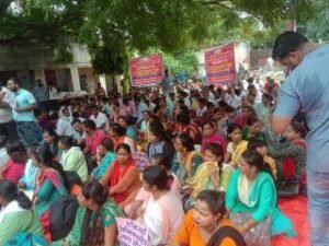 लखनऊ6अगस्त24*"भीख नहीं अधिकार चाहिए, न्याय और सम्मान चाहिए।"*