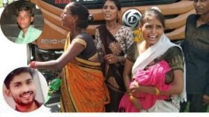 कानपुर देहात 8 अगस्त 24 *कंटेनर में फंसकर बीस मीटर घिसटे बाइक सवार चचेरे भाई*