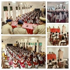 कानपुर नगर8अगस्त24*छात्राओं तथा टीचर्स के साथ संगोष्ठी कर सभी को यातायात नियमों के सम्बन्ध में जागरूक किया गया
