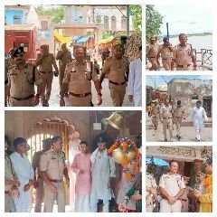 कानपुर नगर9अगस्त24*पुलिस आयुक्त व पुलिस उपायुक्त पश्चिम ने महाकालेश्वर मंदिर, गंगाघाट का किया निरीक्षण...*