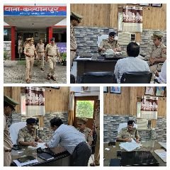 कानपुर नगर10अगस्त24*समाधान दिवस पर फरियादियों की समस्याओं को सुनकर निस्तारण के निर्देश दिए।