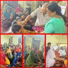 श्योपुर म0प्र011अगस्त24*बहनों को रक्षाबंधन का शगुन...!!!* श्योपुर म0प्र011अगस्त24*बहनों को रक्षाबंधन का शगुन...!!!*