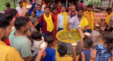 लखनऊ12अगस्त24*अमरनाथ समिति द्वारा प्रथम विशाल भंडारे का आयोजन