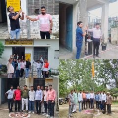 सहारनपुर कैलाशपुर15अगस्त24*विधुत विभाग ने 78 वा स्वतंत्रता दिवस बड़ी ही धूमधाम से मनाया*