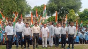 कौशाम्बी15अगस्त24*महेश्वरी प्रसाद इंटरमीडिएट कॉलेज में धूमधाम से स्वतंत्रता दिवस मनाया गया*