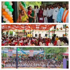 कौशाम्बी15अगस्त24*अझुवा क्षेत्र में धूमधाम से मनाया गया 78वां स्वतंत्रता दिवस*