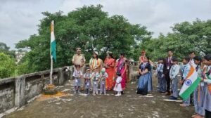 मिर्जापुर15अगस्त24*39वीं वाहिनी पीएसी मुख्यालय पर 78 वा स्वतंत्रता दिवस पर ध्वजारोहण किया गया