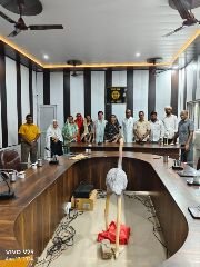 रायबरेली17अगस्त*अध्यक्ष व सभासदों की मौजूदगी में महराजगंज नगर पंचायत में बोर्ड बैठक हुई संपन्न