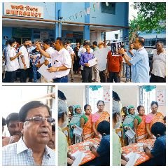 दिनहाटा पश्चिम बंगाल17अगस्त24*आज आरजी टैक्स मामले को लेकर दिनहाटा अस्पताल के डॉक्टर भी विरोध प्रदर्शन में शामिल हुए दिनहाटा पश्चिम बंगाल17अगस्त24*आज आरजी टैक्स मामले को लेकर दिनहाटा अस्पताल के डॉक्टर भी विरोध प्रदर्शन में शामिल हुए