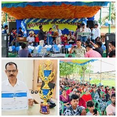 कूचबिहार पश्चिम बंगाल20अगस्त24*दिनहाटा विश्वविद्यालय का 69वां स्थापना दिवस मनाया गया.