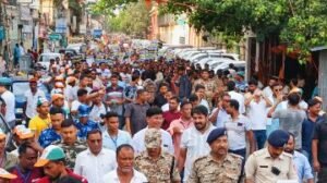 कूचबिहार24अगस्त24*आरजी टैक्स घटना के खिलाफ कूचबिहार में राजपथ पर तृणमूल का विरोध मार्च.