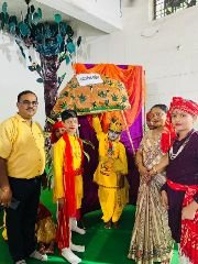 महराजगंज रायबरेली24अगस्त24*न्यू स्टैंडर्ड पब्लिक स्कूल , सलेथू, महराजगंज में श्री कृष्ण जन्माष्टमी की पूर्व वेला पर श्री कृष्ण जन्मोत्सव को मनाया गया।
