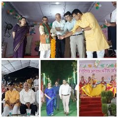 प्रयागराज26अगस्त24*कमिश्नरेट प्रयागराज रिजर्व पुलिस लाइन में सजाई गई अद्भुत श्रीकृष्ण झांकी।