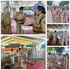 कानपुर नगर28अगस्त24*मुख्यमंत्री कार्यक्रम को लेकर अपर पुलिस आयुक्त ने जीआईसी ग्राउंड का निरीक्षण किया।
