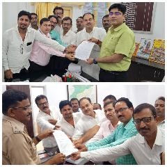 मिर्ज़ापुर28अगस्त24* पुलिस उप महानिरीक्षक, अपर जिलाधिकारी को ज्ञापन देकर पीड़ित पत्रकार को न्याय दिलाने कि मांग किया*