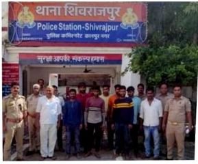 कानपुर नगर29.08.2024*धारा 170 बीएनएसएस के तहत 12 व्यक्तियों को गिरफ्तार कर भेजा गया जेल