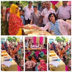 कानपुर देहात 30 अगस्त 24 *सदर विधायक प्रतिभा शुक्ला ने ग्राम चौपाल लगाकर सुनी ग्रामीणों की समस्याएं।