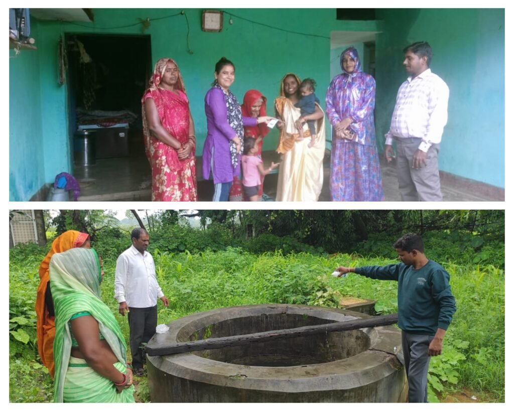 अनुपपुर 08 अगस्त 24*कलेक्टर के निर्देशन पर जिले में वर्षा जनित बीमारियों से ग्रामीणों को किया जा रहा जागरूक