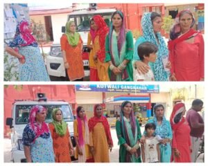 देहरादून 16 अगस्त 24*रूडकी  स्टोरी , पति को टक्कर। मारने वाले आरोपी की गिरफ्तारी ना करने से नाराज़ महिला पहुँची कोतवाली