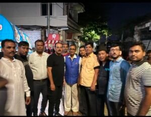 भागलपुर बिहार*२५/०८/२४*बरारी स्थित इमामबाड़े से सिया का आलम निकल गया जो माउंट कार्मल स्कूल के पास कर्बला में पहुंच भारी संख्या में