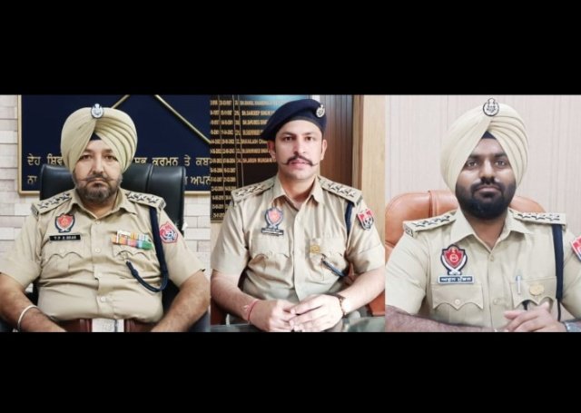 पंजाब 25 सितम्बर 2024* अबोहर के डीएसपी सुखविंद्र सिंह बराड़ व बल्लुआना के डीएसपी तेजिंद्रपाल सिंह ने पद्भार संभाला
