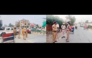 पंजाब 26 सितम्बर 2024* त्यौहारों के मद्देनजर रखते हुए डीएसपी सुखविंद्र सिंह बराड़ ने पुलिस टीमों द्वारा लगाये नाकों की चैकिंग की