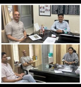 पंजाब 27 सितम्बर 2024* पंचायत चुनाव पारदर्शिता से करवाने के लिए विधायक संदीप जाखड़ ने की अधिकारियों से मुलाकात