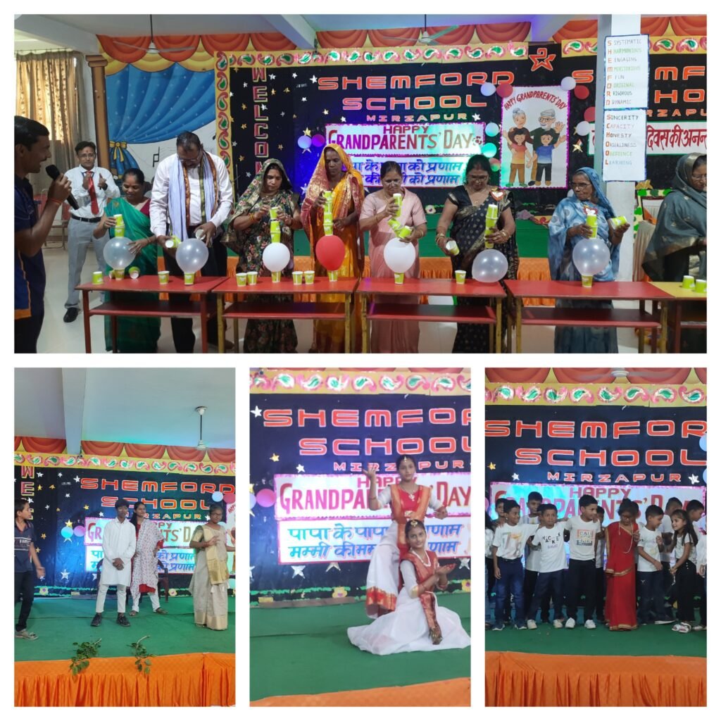 मिर्ज़ापुर 08 सितम्बर 2024* ग्रैंड पैरेंट्स डे मनाया गया