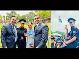 पंजाब 09 सितम्बर 2024* गांव ढाबा कोकरियां की बेटी सिमरण पुत्री विवेक गुलबद्धर एडवोकेट आर्मी अफसर बन कर गांव नाम रोशन किया