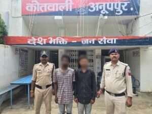 अनूपपुर03सितम्बर24*देर रात्रि नेशनल हाईवे 43 पर गुजरने वाले वाहनो पर पथराव करने वाले आसामाजिक तत्व कोतवाली पुलिस द्वारा गिरफ्तार