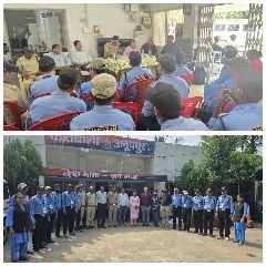 अनूपपुर4सितम्बर24*शासकीय जिला चिकित्सालय अनूपपुर में सुरक्षा व्यवस्था को लेकर थाना कोतवाली में आयोजित हुई बैठक