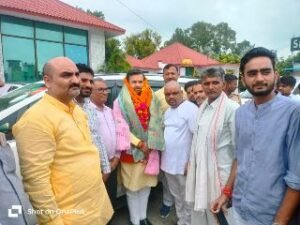 कानपुर देहात 5 सितम्बर 24 *एमएलसी व कानपुर बुंदेलखंड के क्षेत्रीय प्रभारी अनूप गुप्ता का हुआ स्वागत*