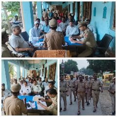 कानपुर06सितम्बर24*आने वाले आगामी त्योहारों के देखते हुए पुलिस प्रशासन एक्टिव मोड पर