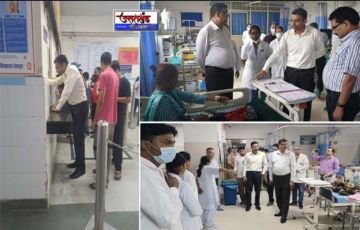 देहरादून06सितम्बर24*नव नियुक्त जिलाधिकारी एक्शन में, आज सुबह कोरोनेशन अस्पताल की खामियां पकड़ी,