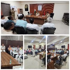 कानपुर नगर07सितम्बर24*पुलिस उपायुक्त पश्चिम द्वारा व्यापार मंडल के साथ की गई बैठक।*