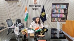 बाड़मेर07सितम्बर24*टीना डाबी ने बाड़मेर जिला कलक्टर का पदभार संभाला ।