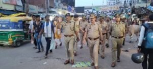 कानपुर नगर7सितम्बर24*पुलिस उपायुक्त पश्चिम द्वारा कल्यानपुर क्षेत्रांतर्गत पैदल गस्त किया गया