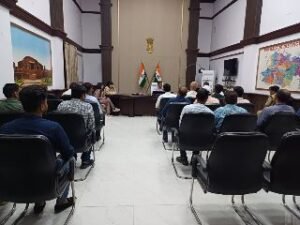 भागलपुर7सितम्बर24*शहरी क्षेत्र में यातायात व्यवस्था को सुचारू रखने को लेकर हुई बैठक*