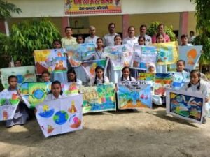 कौशाम्बी10सितम्बर24*यूथ इन एक्शन बिल्डिंग रेजिलेंस विषय पर पोस्टर पेंटिंग प्रतियोगिता का आयोजन*