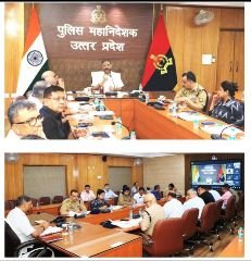 लखनऊ11सितम्बर24*कानून-व्यवस्था, अपराध नियन्त्रण, मिशन शक्ति आदि के सम्बन्ध में की गयी वीडियो कॉन्फ्रेंसिंग मे दिए गए निर्देश