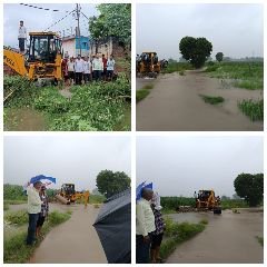 मथुरा12सितम्बर24*गांव चंद्रावन ग्राम पंचायत जावरा मांट गांव के लोग पानीसे परेशान