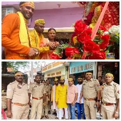 लखनऊ13सितम्बर24*शोभायात्रा निकाल कर गणपति बप्पा की प्रतिमा का धूमधाम से हुआ विसर्जन। लखनऊ13सितम्बर24*शोभायात्रा निकाल कर गणपति बप्पा की प्रतिमा का धूमधाम से हुआ विसर्जन।