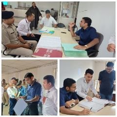 देहरादून13सितम्बर24* डीएम ने तहसील का औचक निरीक्षण, लापरवाही पर दिए तबादले और वेतन रोकने के आदेश, देहरादून13सितम्बर24* डीएम ने तहसील का औचक निरीक्षण, लापरवाही पर दिए तबादले और वेतन रोकने के आदेश,